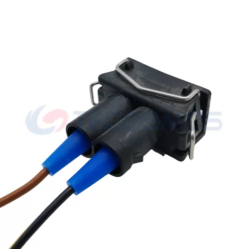 Automobile Waterproof Wiring Harness Connector Plug 2-pin Female 15363600 CT2-0203m-1 - image 4